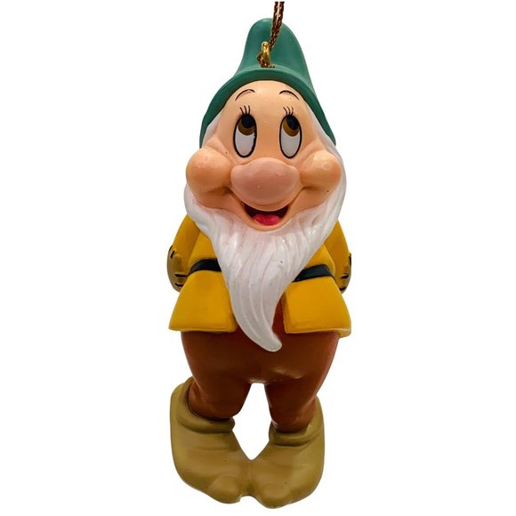 Disney BASHFUL Christmas Ornament Snow White Vintage Grolier Presidents Edition - Picture 1 of 9